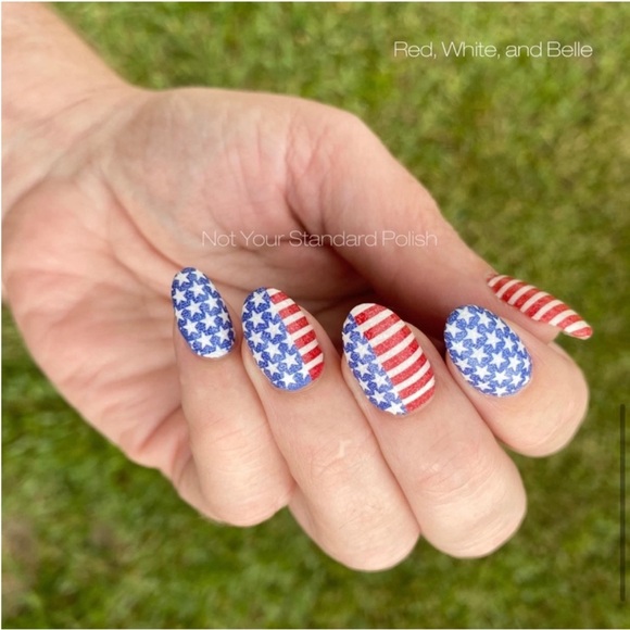 *Retired* Color Street: Red, White, and Belle | Fourth Of July Patriotic America - Picture 10 of 16